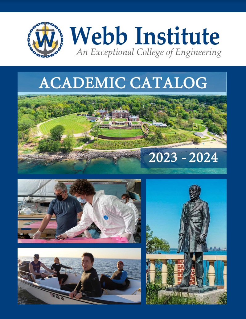 Webb Institute 2020-21 Catalog