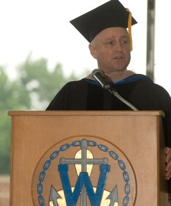 Crowley at Commencement