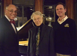 Dr. George Campbell, Jr., Dr. David Porter, and President R. Keith Michel. 