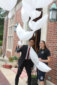 Jonathan Wang '20 and Audra Milbitz '20