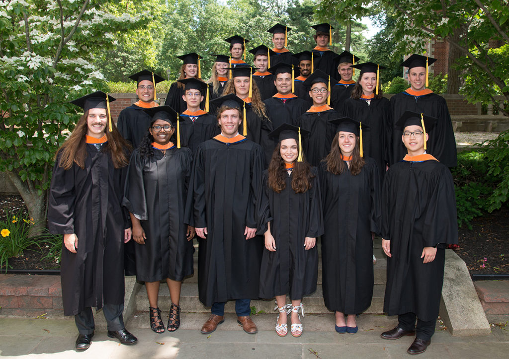 The Webb Institute Class of 2019.