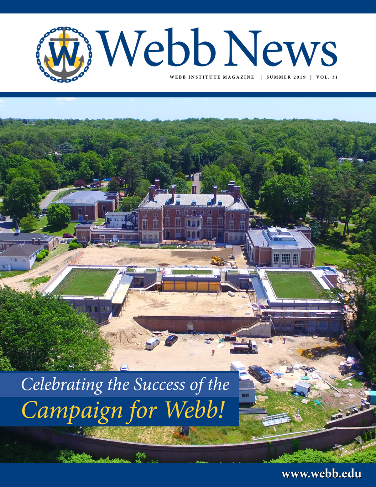 Webb News Summer-2019 cover