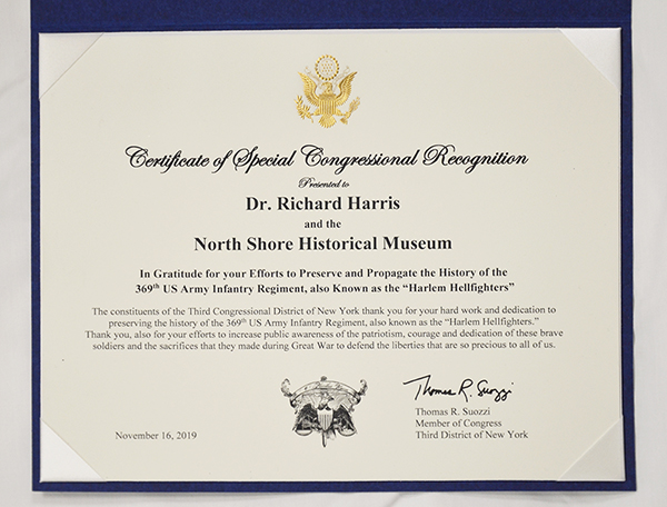 Dr Richard Harris Congressional Recognition