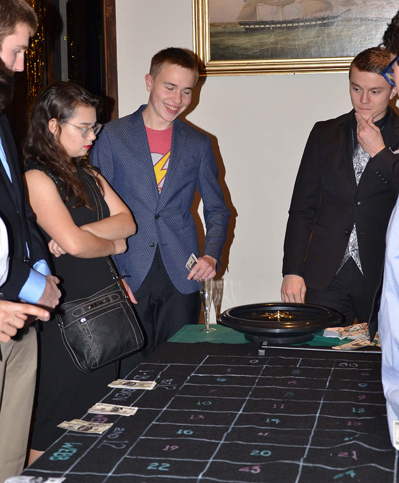 Roulette at Webb Casino Night