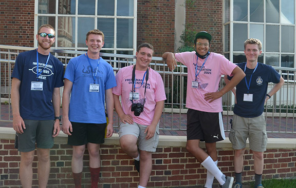 Webb Institute Orentation and Leadership leaders Webb Institute Orentation and Leadership leaders
