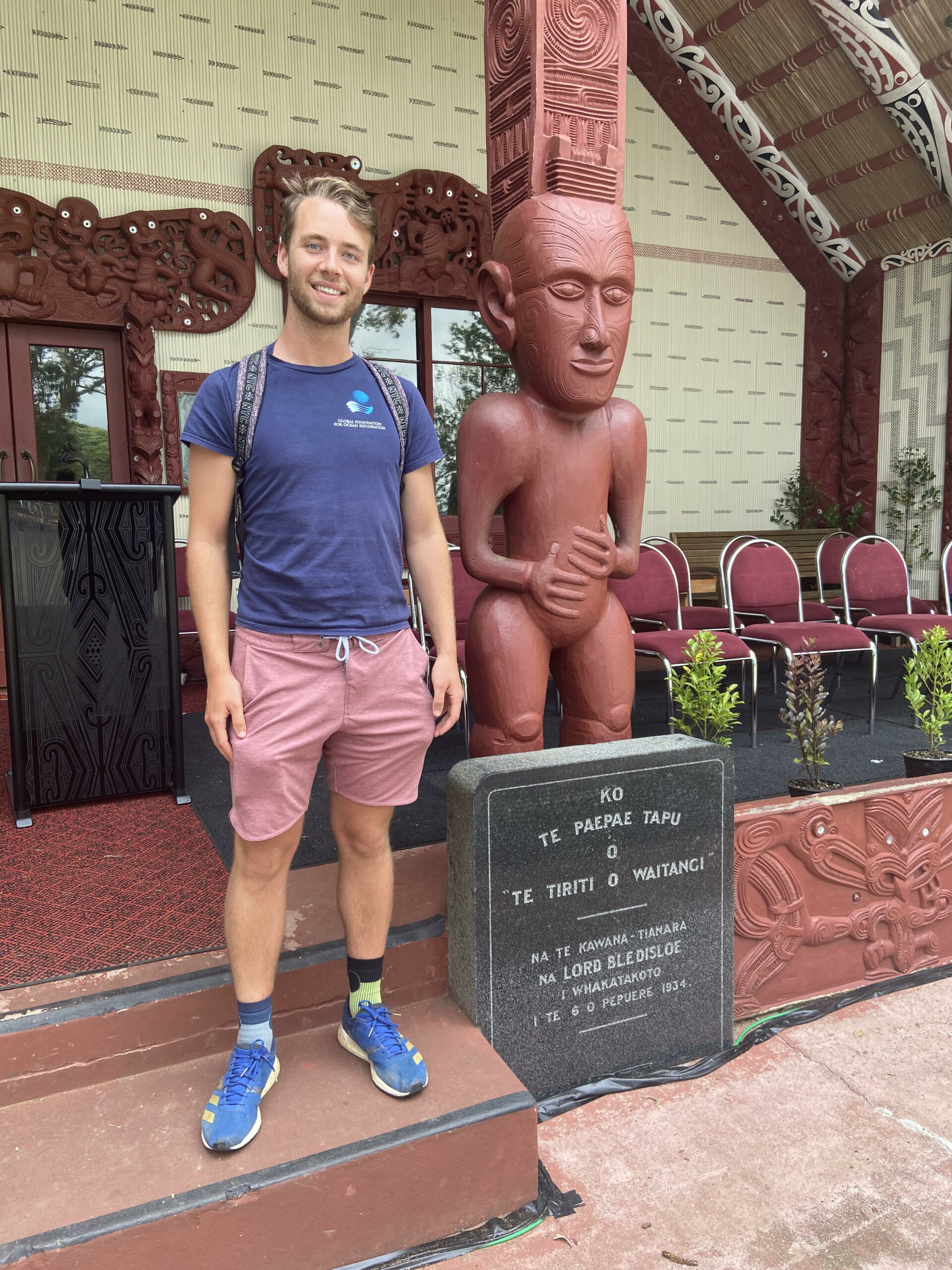 Standing Tall: Jonathan immerses himself in New Zealand’s culture and gives respect to its rich history